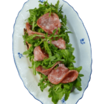 Salami and Arugula Sandwich