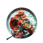 Grilled Herb-Crusted Beef Skewers